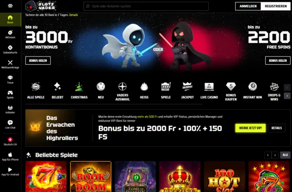 slotsvader home page